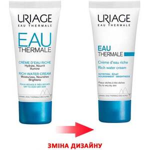 Крем Uriage EAU THERMALE увлажняющий обогащенный для лица 40 мл