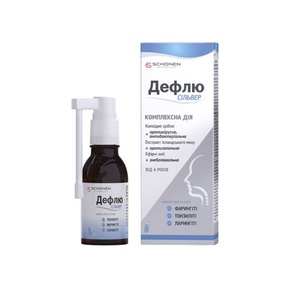 Дефлю Сильвер лосьон-спрей 15мл
