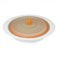 Тарілка Bebe-confort 31000146 з кришкою ергономіч +СВЧ