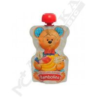 Пюре Bambolina из яблок и банана 90г (пауч)