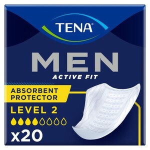 Урологические прокладки TENA Men Active Fit L2 мужские №20