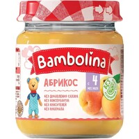 Бамболина пюре абрикос 100г