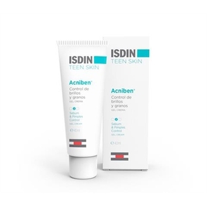 Гель-крем ISDIN TEEN SKIN Acniben для проблемной склонной к акне кожи лица 40мл