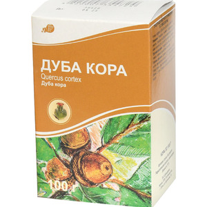 Дуба кора 100г Лубнифарм