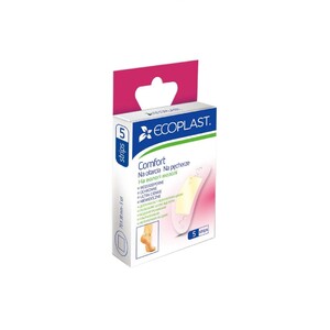 Лейкопластир ECOPLAST Комфорт набір медичний на мокрі мозолі №5