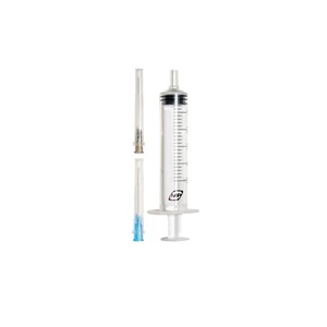 Шприц 3-х комп. з 2-ма голками 22G (0,7х38мм) та 23G (0,6х32мм) 5,5мл №1 MedPlast