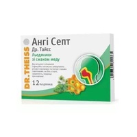 Анги Септ Др Тайсс леденцы со вкусом меда 12 шт.