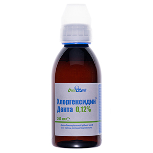 Хлоргексидин Дента 0,12% фл.200мл Дентафарм