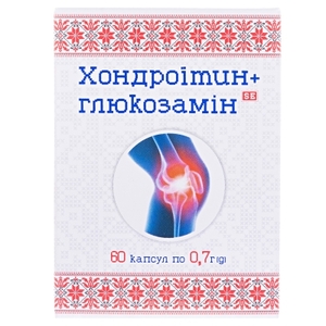 Хондроитин с глюкозамином капс. №60 Фармаком