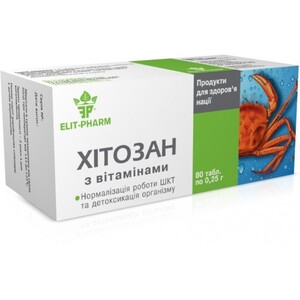 Хитозан с витаминами табл. №80