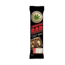 Батончик-мюслі Cannabis Bar з волоським горіхом та насінням канабісу 40г