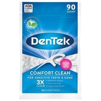 Флосс-зубочистка DenTek Комфортне чищення 90шт