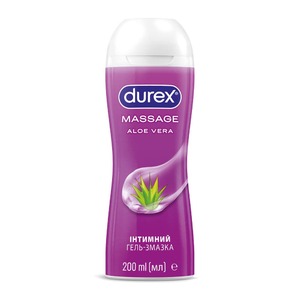 Гель-змазка Durex PlayMassage 2 в 1 Aloe Vera 200 мл