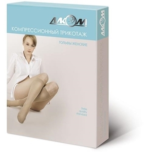 Гольфи Алком 5012 жіночі 2 компр.(беж) р.2