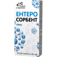 Ентеросорбент гель д/внутр. заст. 20г стік-пакети пач. №20
