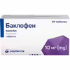 Баклофен таблетки по 10 мг 50 шт. у флаконі