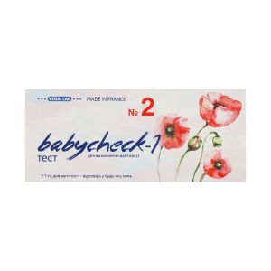 Тест BabyCheck на вагітність тест-смужка №2