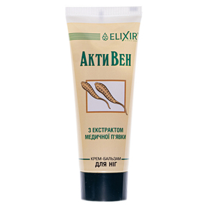Крем-бальзам Еліксир АктиВен з екстрактом медичної пявки 75 мл