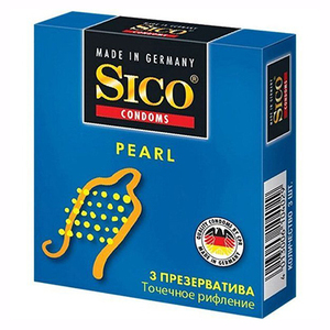 Презервативы SICO Pearl точечные №3