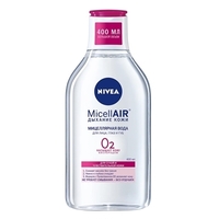 NIVEA MicellAIR мицеллярная вода д/сухой, чувствительной кожи 400мл 89258