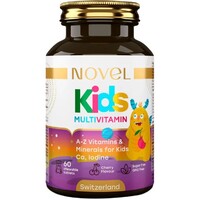 Вітаміни NOVEL Kids Мультивітамін для дітей табл. жув. №60