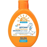 SunEnergy Kids эмульсия SPF50+ для загара 150мл