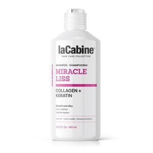 Шампунь LaCabine Miracle Liss с коллагеном и кератином для непослушных волос 450 мл