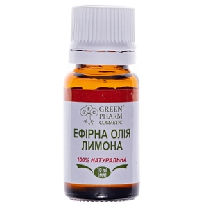 Олія ефірна Green Pharm Cosmetic лимону 10 мл