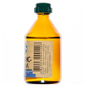 Перекис водню розчин 3% по 100 мл у скляному флаконі 1 шт. - Вішфа