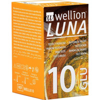 Тест-полоски Wellion Luna для глюкометра №10 (Well610)