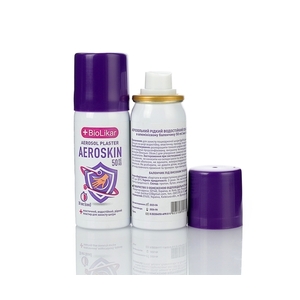 Лейкопластырь Biolikar Aeroskin жидкий аэроз. водостойкий спрей 50мл