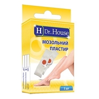 Пластир H Dr.House д/видалення мозолів 20 мм х 70 мм №5