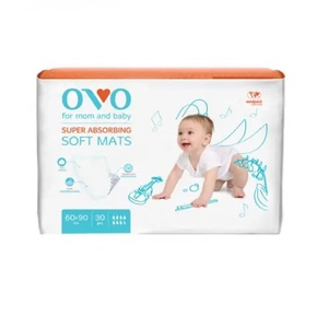Пеленки OVO впитывающие 60*90 см №1 30 шт