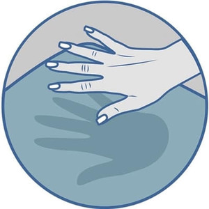 Подушка ортопедическая с эффектом памяти J2504