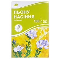 Льна семена по 100 г в пачке - Лубныфарм