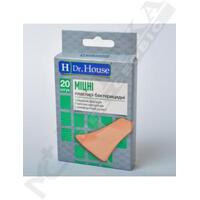 Лейкопластырь H Dr.House набор Крепкие 7,2 см*2,3 см тканая основа №20