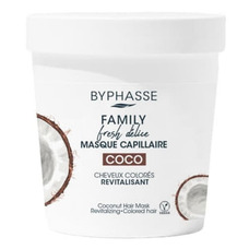 Маска Byphasse FAMILY FRESH DELICE для окрашенных волос с кокосом 250 мл Маска Byphasse FAMILY FRESH DELICE для окрашенных волос с кокосом 250 мл