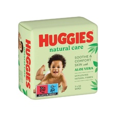 Салфетки влажные Хаггис Natural Care 56*3