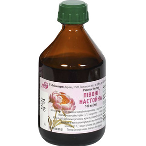 Пиона н-ка флак. 100мл Лубныфарм