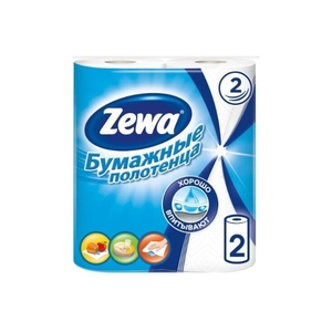 Полотенце кух. Zewa 2 шт 2144001-02
