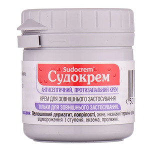 Судокрем крем по 60 г в банке 1 шт.