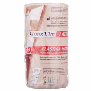 Бинт LAUMA еластичний Latex Free 12 см*1,1 м