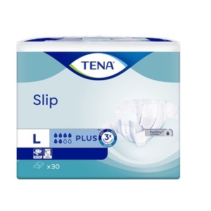 Подгузники TENA для взрослых Slip Plus Large 92-144 см №1 30 шт