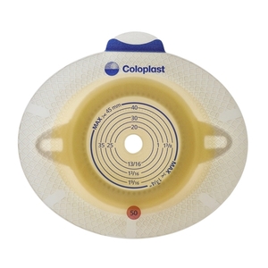 Калоприемник 10025 Coloplast стом.2комп.SenSura Click Xpro №5 пласт.с уш.д/пояс.флан.50мм р.10-45мм