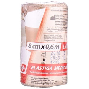 Бинт LAUMA еластичний Latex Free 8 см*0,6 м