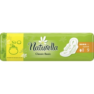 Прокладки Naturella Classic Basic Normal с крылышками №9