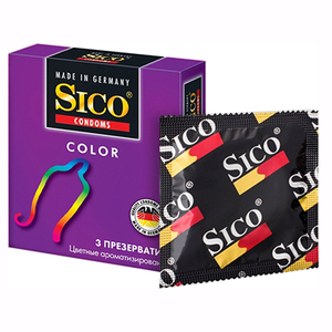 Презервативы SICO Color цветные №3
