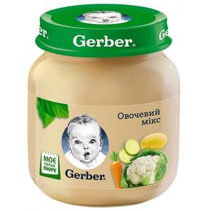 Пюре Gerber Овощной микс 130 г