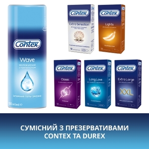 Гель-смазка Contex Wave увлажняющая 100мл