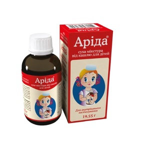 Арида суха мікстура від кашлю по 19.55 г у флаконі 1 шт. - Тернофарм